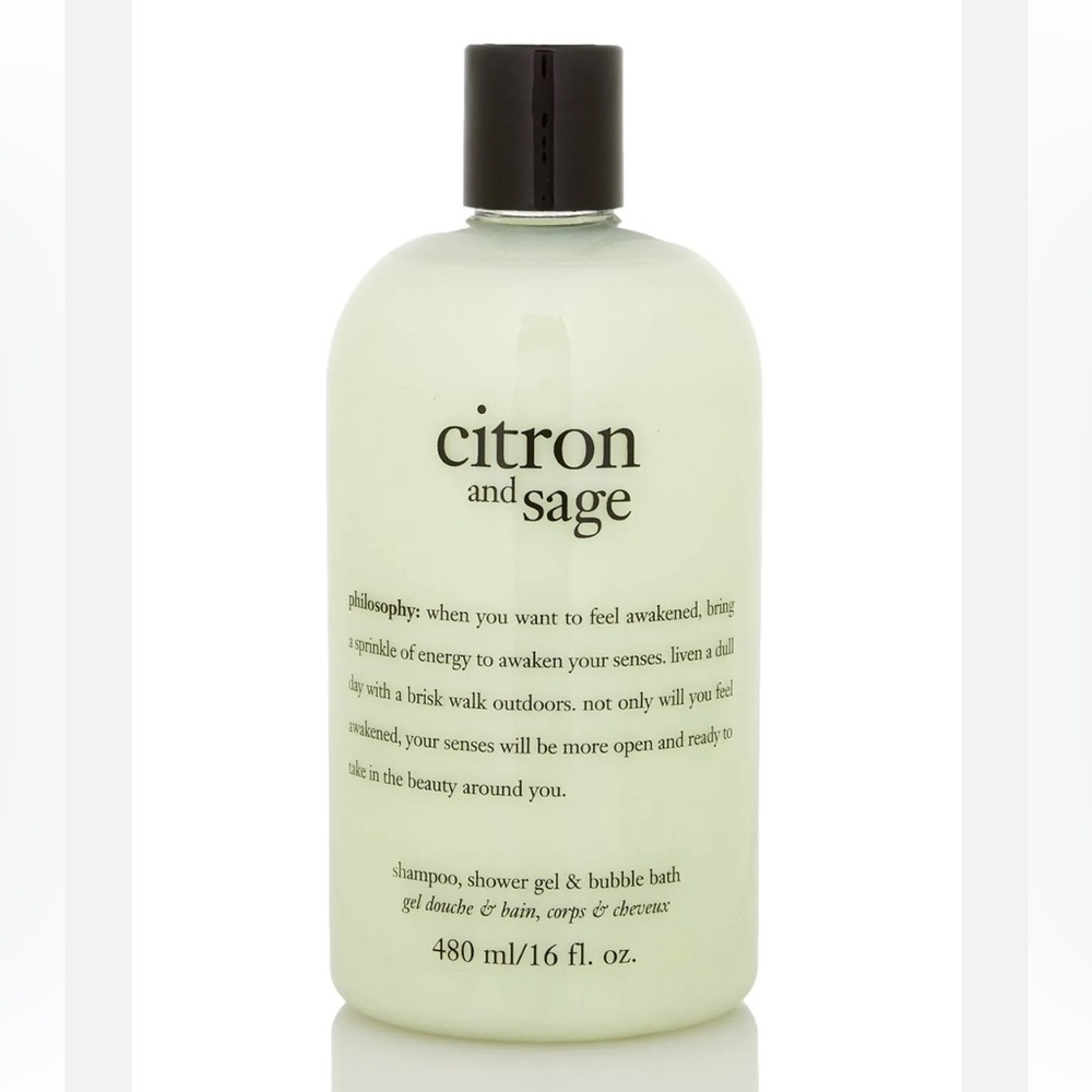 Philosophy citron and Sage Shampoo, Bath & Shower Gel